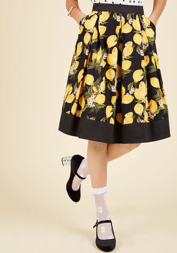 FROCK SHOP (SUZANNE FAIRCHILD) - Do the Ripe Thing A-Line Skirt