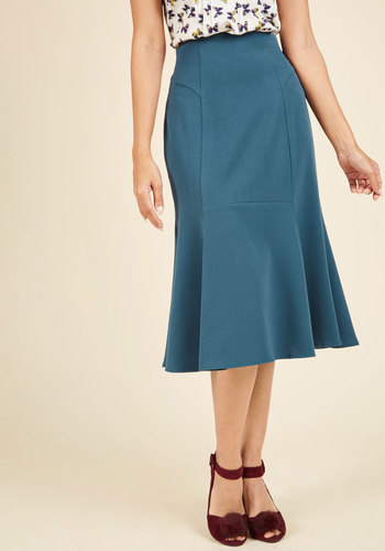 Flare It With Anything Midi Skirt by Miss Candyfloss