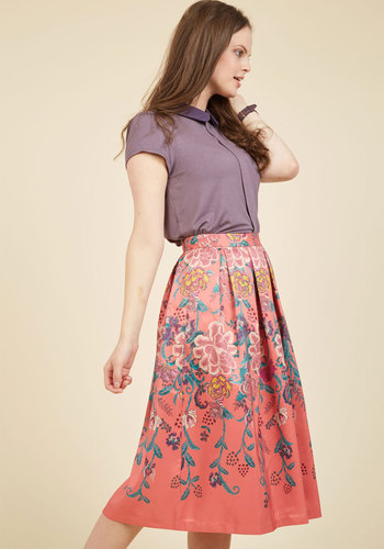 Salt & Pepper Clothing, Inc. - Statement Innovator Midi Skirt