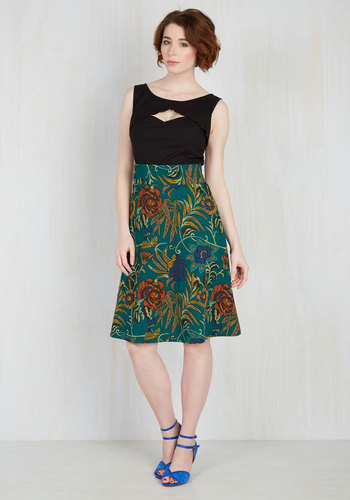 I Am What I Museum Midi Skirt by Smashed Lemon