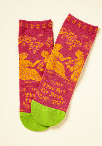 Bard Act to Follow Socks by Blue Q