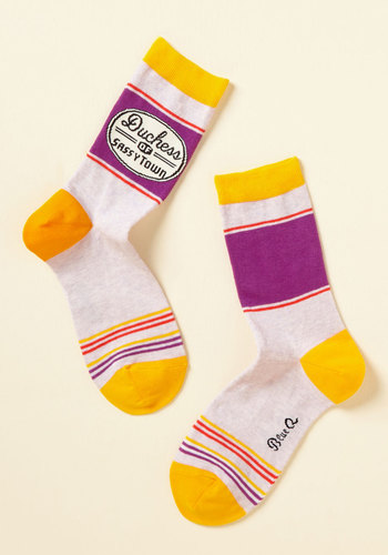 Blue Q - Your Royal Fineness Socks