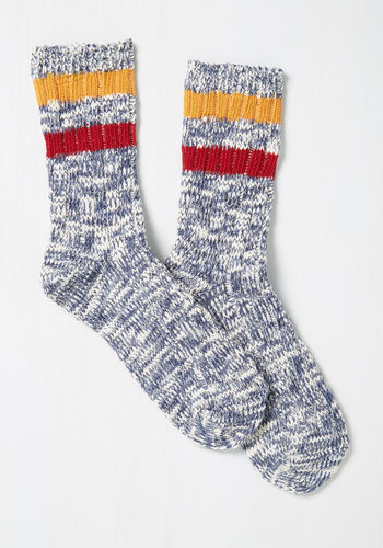 Take It From the Mountaintop Socks by Look by M