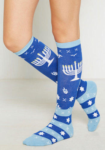 Sock it to Me, Inc. - A Menorah on a Mission Socks