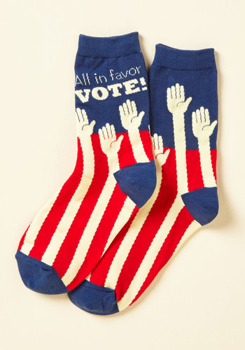 Poll Model Socks by Sock it to Me, Inc.