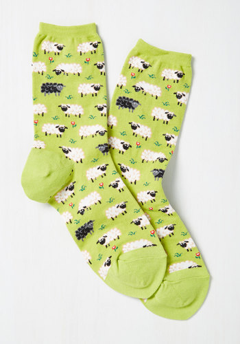 It's All Sheep to Me Socks by SOCKSMITH