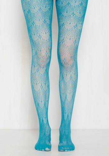 Leg Avenue, Inc. - Where There's a Frill Tights in Ocean