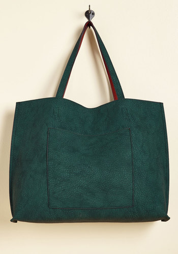 Triple 7 - Totes Awesome Reversible Bag in Emerald Tan